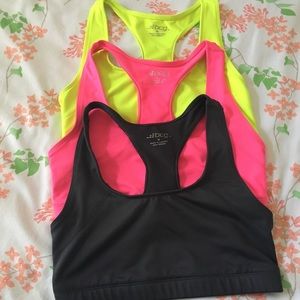 Bundle of 3 BCG sports bras!